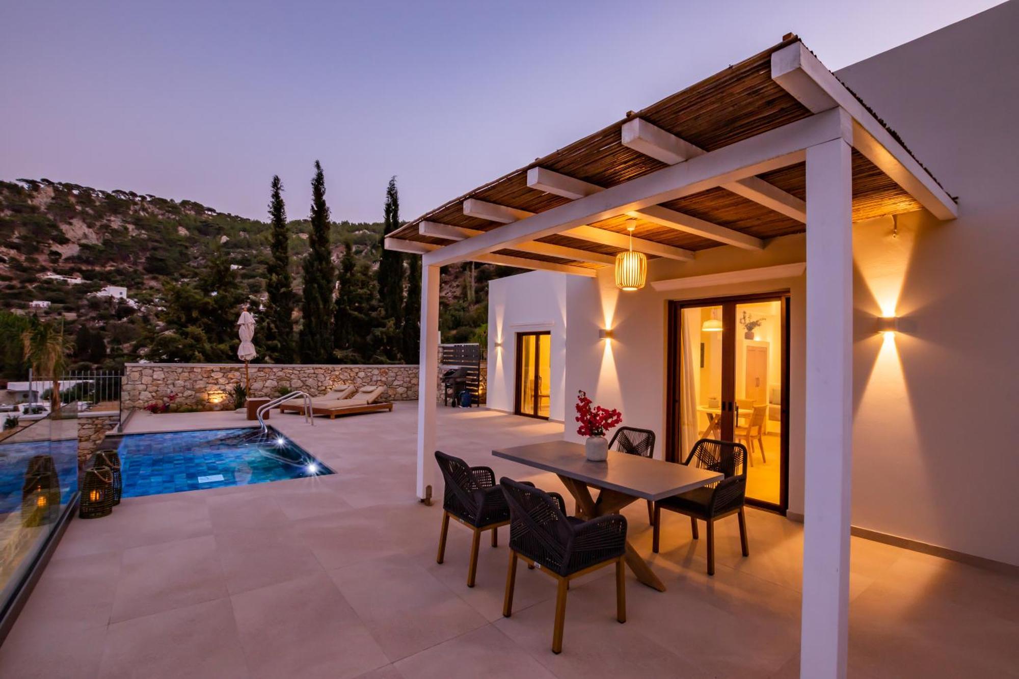 Mertelia Luxury Villas Kyra Panagia Exterior foto